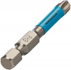 Бита торсионная PH3 x 50 мм, для ударных шуруповертов, 2 шт. Gross 11487