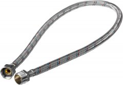 Подводка гибкая (0.8 м; 1/2"; гайка-штуцер) для воды ЗУБР 51005-G/S-080