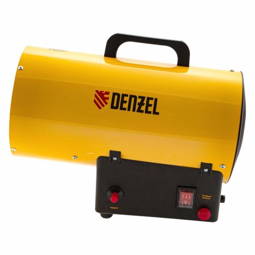Газовая тепловая пушка GHG-10, 10 кВт, 300 м3/ч, пропан-бутан Denzel 96476
