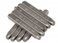 Клейма цифровые 6мм (HRC 60+-2град. DIN 1451) JTC-7243