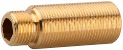 Муфта проходная "ШиреФит" (1/2"-1/2"-3/4"; 51 мм) для трубопровода ЗУБР 51590-051-1/2