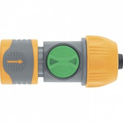 Соединитель быстросъемный унив. 1/2-3/4 с переключателем Palisad Luxe 66254