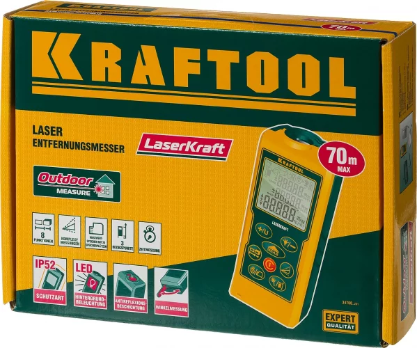 Лазерный дальномер KRAFTOOL LASER-KRAFT 34760_z01