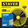 Диск пильный по дереву Точный рез (200x32/30 мм; 48T) STAYER 3682-200-32-48_z01
