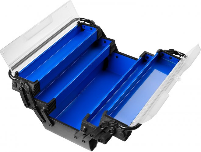 Металлический ящик для инструмента 23" ЗУБР ДОКА 38163-23