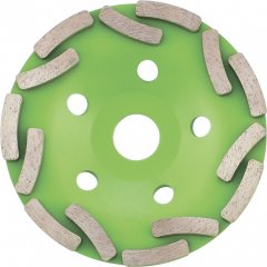 Чашка алмазная зачистная 125 мм, двухрядная Сибртех 72955