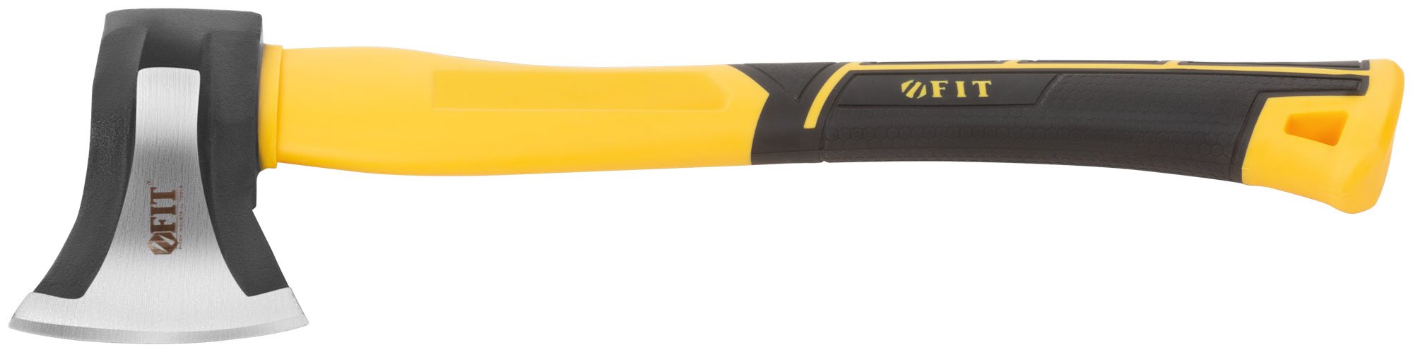 Топор-колун "ушастый" кованый, фиберглассовая ручка 1000 гр. FIT 46171