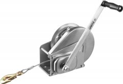 Ручная барабанная лебедка ЗУБР ПРОФЕССИОНАЛ 0,9т 8м 43117-0.9