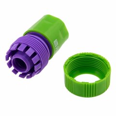 Соединитель пластмассовый, быстросъемный для шланга 3/4 Palisad 66160