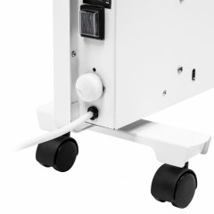 Конвектор электрический КМ-2000.2, 230 В, 2000 Вт, X-образный нагреватель, колеса, термостат  MTX 98126