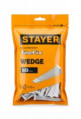 STAYER СВП TileFix, клин 50 шт, система выравнивания плитки ″ворота″ (33848-50)