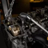 Набор инструментов, 1/2", 1/4", 3/8", CrV, S2, пластиковый кейс, 144 предмета Denzel