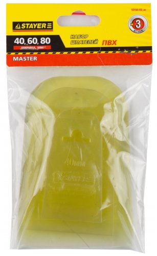 Набор резиновых шпателей STAYER Master 3 шт 10155-H3_z01