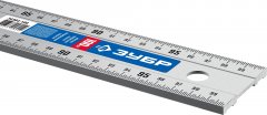 Усиленная алюминиевая линейка ЗУБР Апл 1 м 34384-100
