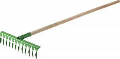 Садовые грабли с черенком РОСТОК 14 витых зубцов 421900-14