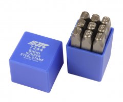Клейма цифровые 8мм (HRC 60+-2град. DIN 1451) JTC-7244