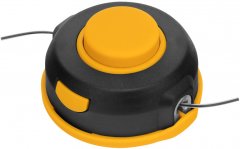 Катушка универсальная триммерная, гайка М8 х 1.25, гайка М10, винт М8-М10, левая резьба, шаг 1.25 мм Denzel 96312