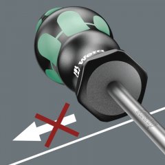 354 Изолированная шлицевая отвертка Kraftform Comfort SW VDE, 0.4x2.5x80 мм, WERA, ( WE-023130s )