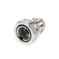 Ввод кабельный для металлорукава из нержавеющей стали ВК-М16(4-8 мм)-МР10 (INOX) Fortisflex 88167