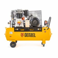 Компрессор DR4000/100, масляный ременный, 10 бар, производительность 690 л/м, мощность 4 кВт Denzel ( 58092 )