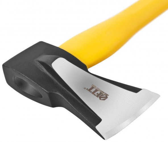 Топор-колун "ушастый" кованый, фиберглассовая длинная ручка 800 мм, 2500 гр. FIT 46175