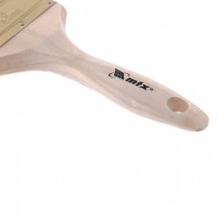 Кисть плоская Golden 3", искусственная щетина, деревянная ручка MTX 83226