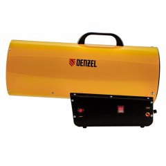 Газовая тепловая пушка GHG-50, 50 кВт, 1400 м3/ч, пропан-бутан Denzel 96480