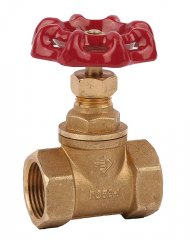 Кран запорный для трубопровода ЗУБР (1/2") 51210-1/2