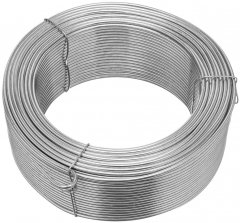 Проволока стальная, оцинкованная 2.0 мм, длина 50 м Сибртех 47756