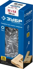 Саморезы для глухих отверстий ЗУБР Профессионал 32x3.8 мм, 350 шт. 30082-38-032