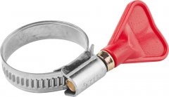 Хомуты ЗУБР ЭКСПЕРТ "Бабочка" нерж. сталь, накатная лента 9 мм, 20-32 мм, 2 шт. 37835-20-32