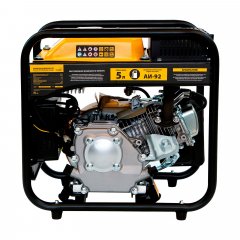 Генератор инверторный GT-2500iF, 2.5 кВт, 230 В, бак 5 л, открытый корпус, ручной старт Denzel 94704