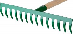 Садовые грабли с черенком РОСТОК 14 прямых зубцов 421901-14