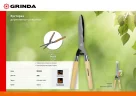 Кусторез с деревянными рукоятками GRINDA WH500 500мм 40252_z02
