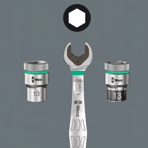 8790 HMC Вставка торцового ключа Zyklop c 1/2", 22.0 mm, WERA, ( WE-003613 )