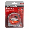 Рулетка Crystal,5 м х 25 мм,корпус из поликарбоната MATRIX 31073
