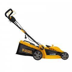 Газонокосилка электрическая GM-1800, 1800 Вт, шир. 38 см, 6 уров., травосб. 40 л. Denzel 96617