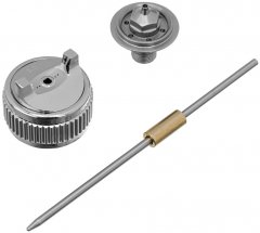 Комплект для краскораспылителя 57323 : сопло 2 мм, игла, форсунка Matrix 57390