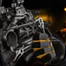 Набор инструментов, 1/2", 3/8", 1/4", CrV, S2, пластиковый кейс, 232 предмета Denzel