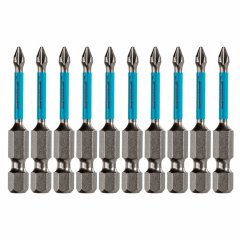 Бита торсионная PH1 x 50 мм, для ударных шуруповертов, 10 шт. Gross 11492
