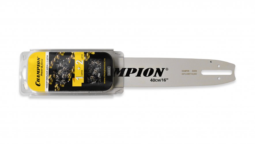 Набор шина CHAMPION 16" + 2 цепи, 952935