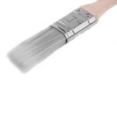 Кисть плоская Platinum 1", искусственная щетина, деревянная ручка MTX 83315