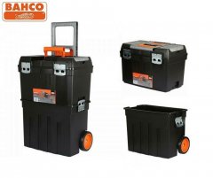 Ящик инструментальный с колесами 470x290x630мм, BAHCO, ( 4750PTBW47 )