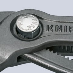 KNIPEX Cobra® фосфатированные, серого цвета 180 мм, ( KN-8702180SB )
