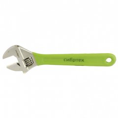 Ключ разводной, 250 мм, никелированный Сибртех 15527