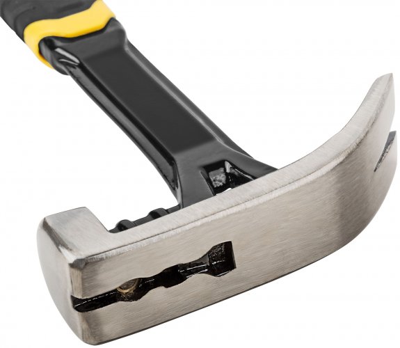 Молоток-гвоздодер, цельнометаллический 450 гр. FIT 44796