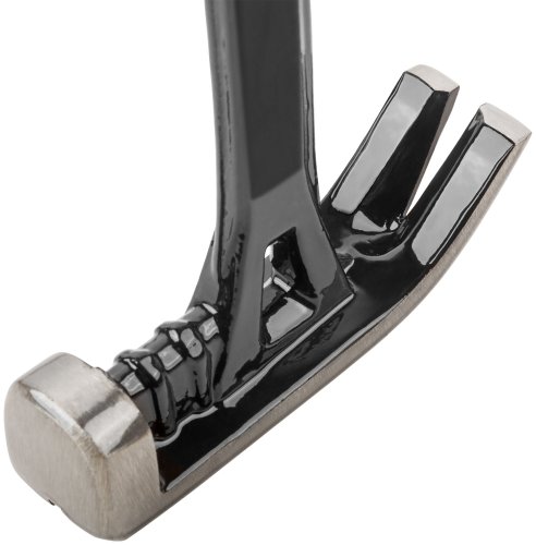 Молоток-гвоздодер, цельнометаллический 450 гр. FIT 44796