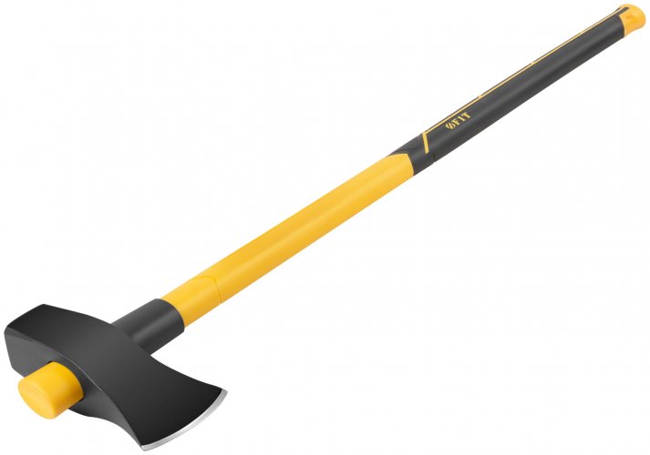 Топор-колун кованый, фиберглассовая длинная ручка 900 мм, 3600 гр. FIT 46179