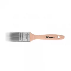 Кисть плоская Platinum 1.5", искусственная щетина, деревянная ручка MTX 83320