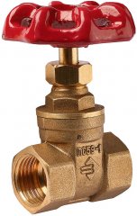 Задвижка клиновая 3/4" для трубопровода ЗУБР 51212-3/4